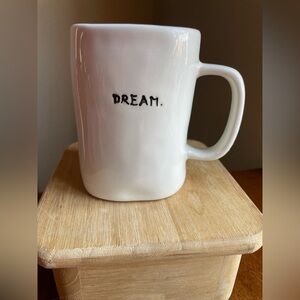 Rae Dunn Magenta Exclusive DREAM ceramic coffee tea mug